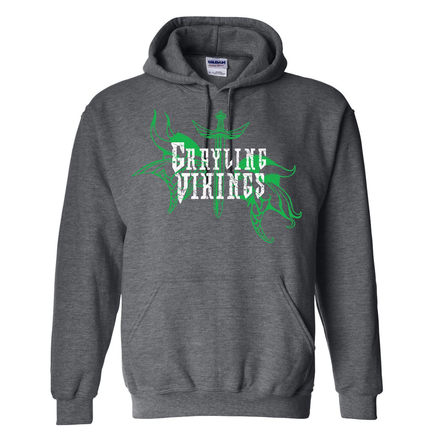 "Distressed Vikings" Hoodie