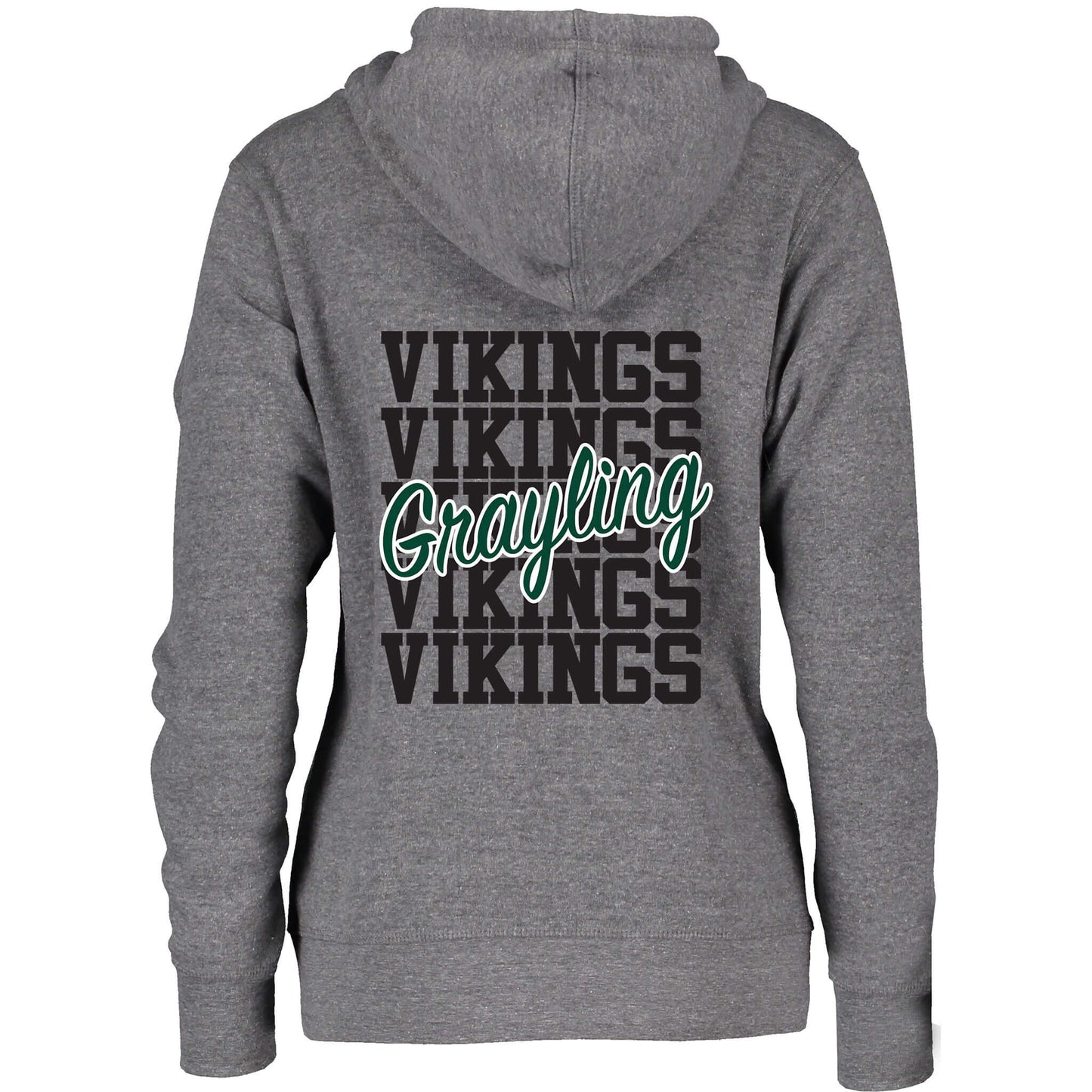 "Girl’s Viking" Zip Up Hoodie