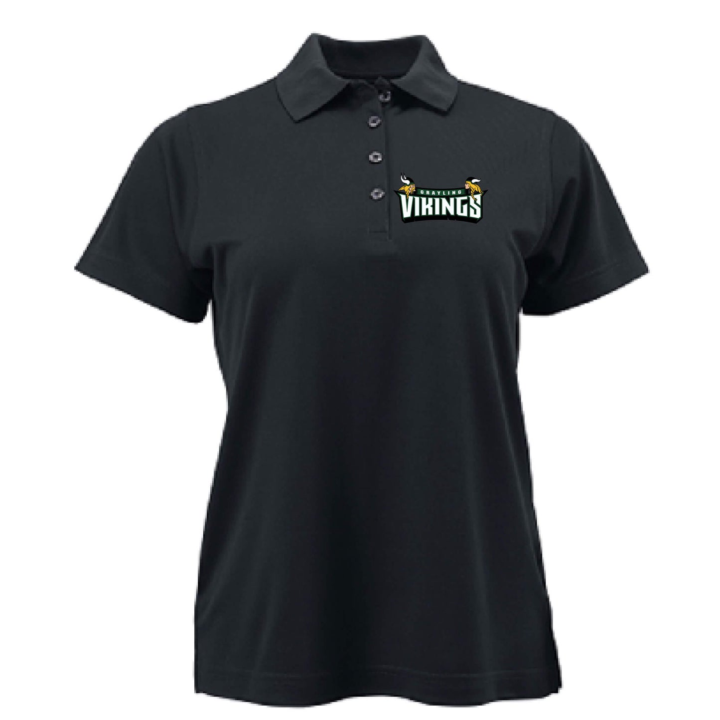 "Grayling Vikings" Womens Polo